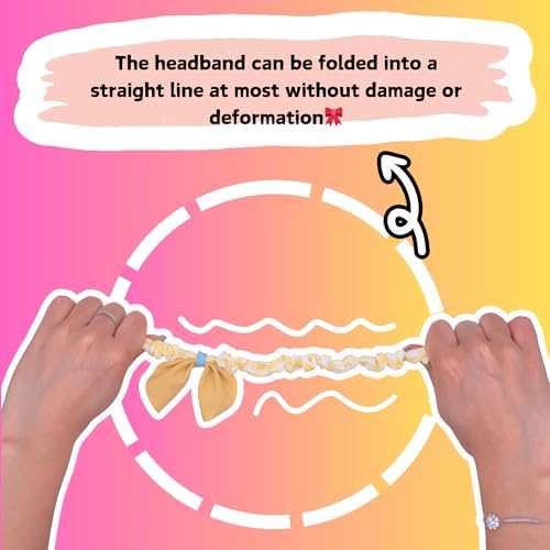 Headbands and Hair Bands for girls kids little girls teen toddler Hair Accessories with Heart Star and Bow Designs Also Perfect for Gift for 4-18 Ages4