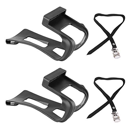 Yctze Clips de los Pies 1 Establezca Ciclismo Clip de Punta de Punta de los Pies de y Correas Fixie Road Bike Non Slip   Correas