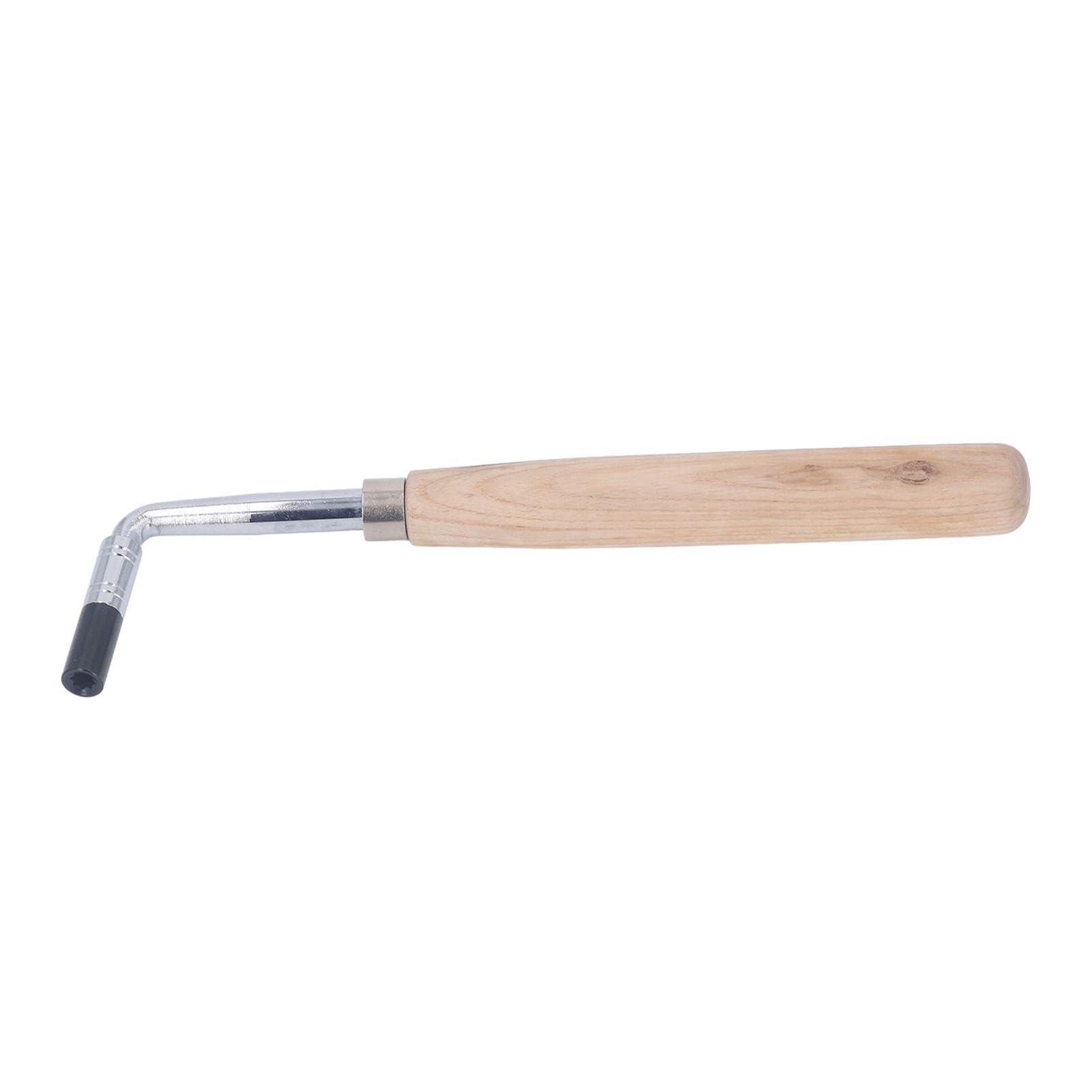 Afinador de piano en forma de L, llave para afinar piano, martillo afinador en forma de L, llave de afinación con mango de madera para reparación de instrumentos de cuerda,