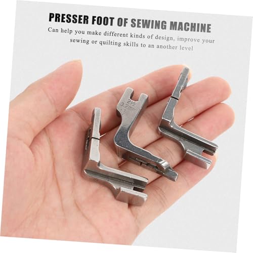 Juego de 3 pies prensatelas para máquina de coser Homoyoyo miniatura 4