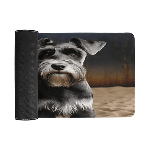 Protection de bureau pour maman motif schnauzer adorable - 3
