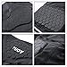 TUOY Men's Padded Compression Shirt Protective Shirt Rib Chest Protector for Football Paintball Baseball