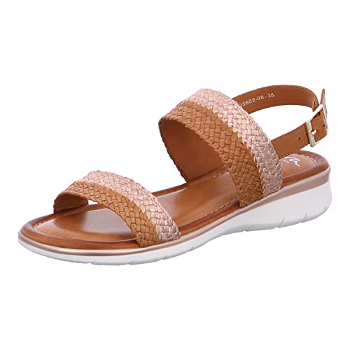 Sandale Cale Femme ARA Crète avec talon compensé ergonomique pour un confort de marche inégalé.