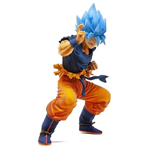Banpresto Dragon Ball Super Broly MASTERLISE Son Goku Super Saiyan Blue 20cm