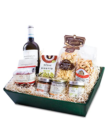 Veganer Geschenkkorb Vegan Deluxe mit ausgesuchten italienischen Spezialitäten Cover