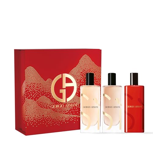 Giorgio Armani Si Trio Collection Gift Set (Contains 15ml Si 15ml Si Intense and 15ml Si Passione)