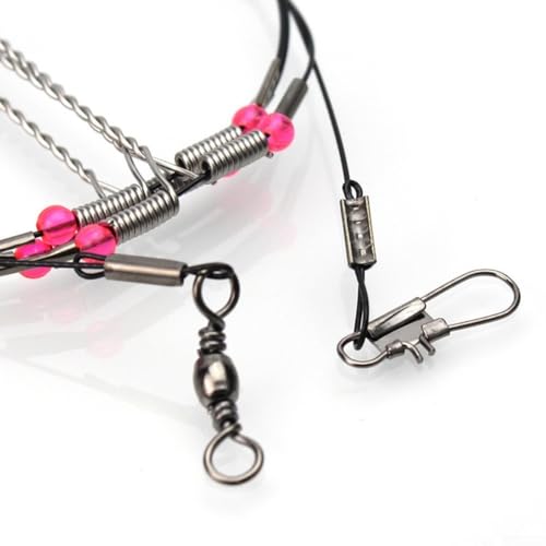 Set de 5 Líderes de Alambre para Pesca de Acero Inoxidable miniatura 3