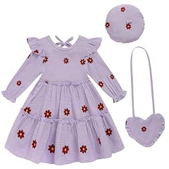 Purple Dress With Flowers