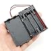 E-outstanding AAA Battery Case 4PCS 3 x 1.5V AAA Battery Case Holder,3 Slots x 1.5V AAA Battery Spring Clip Storage Box with ON/Off Switch and Wire Leads