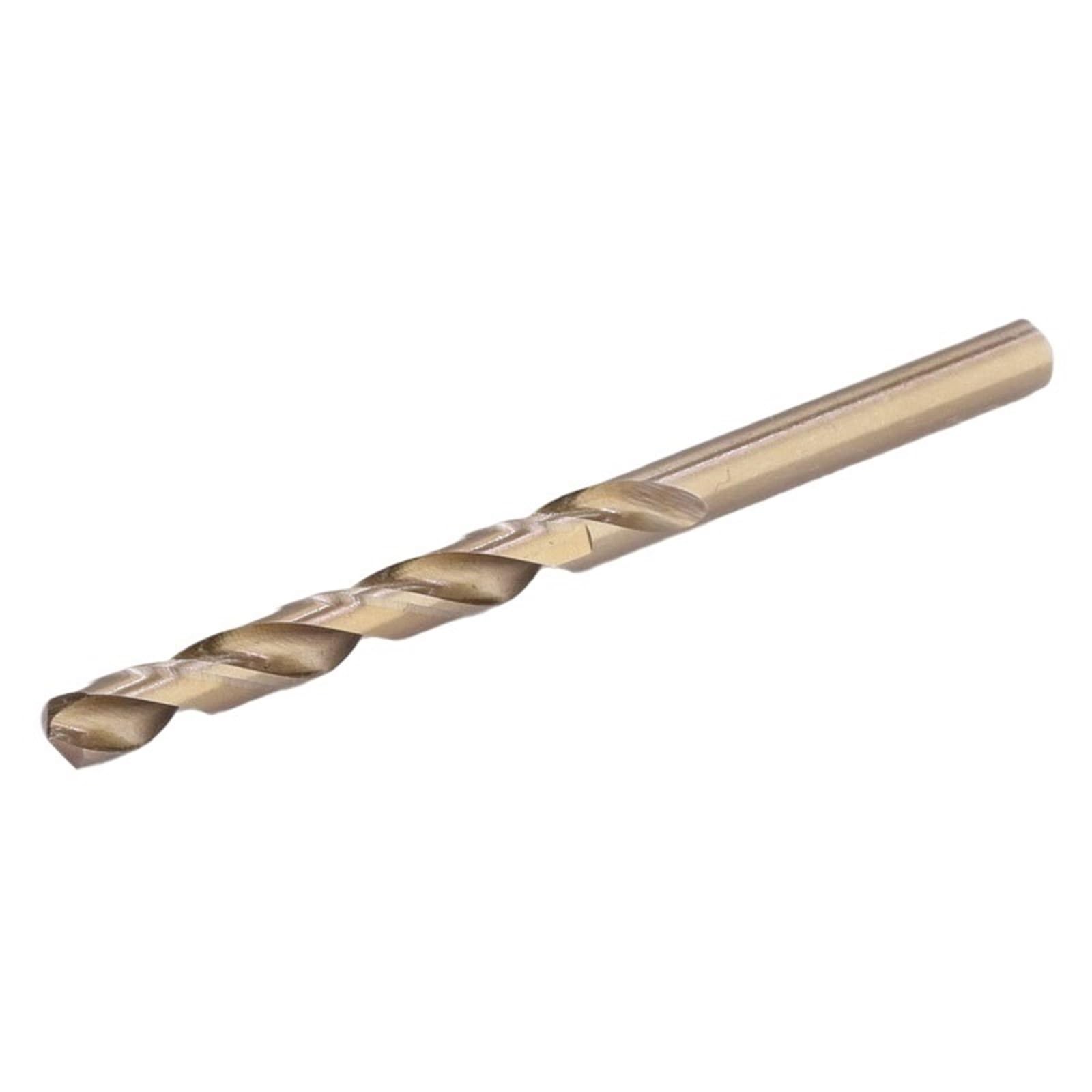 Wiertła kręte kobaltowe 1,0–13,0 mm M35, chwyt prosty, wiertło Jobber ze stali szybkotnącej do stali nierdzewnej, metalu hartowanego, żeliwa(10PC,6.1mm)