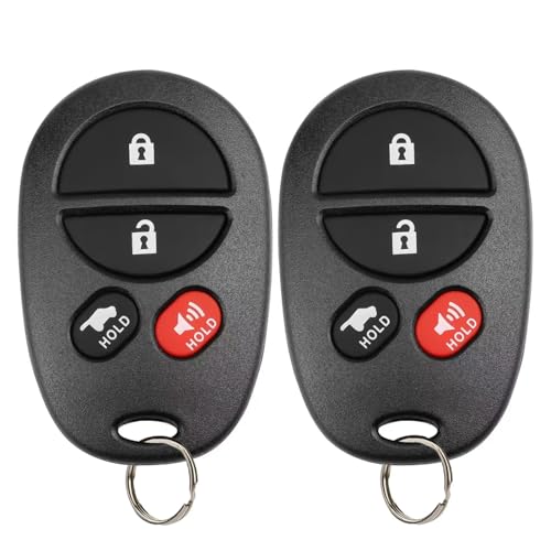 Key Fob Keyless Entry Remote Replacement for Toyota Solara Sienna