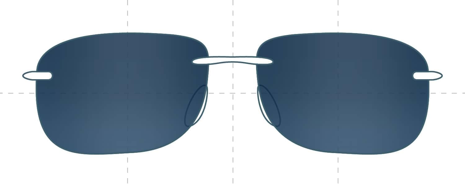 Sunglass Fix Replacement Sunglass Lenses Compatible with Ray-Ban RB3239-1.2mm Nose hole 58mm