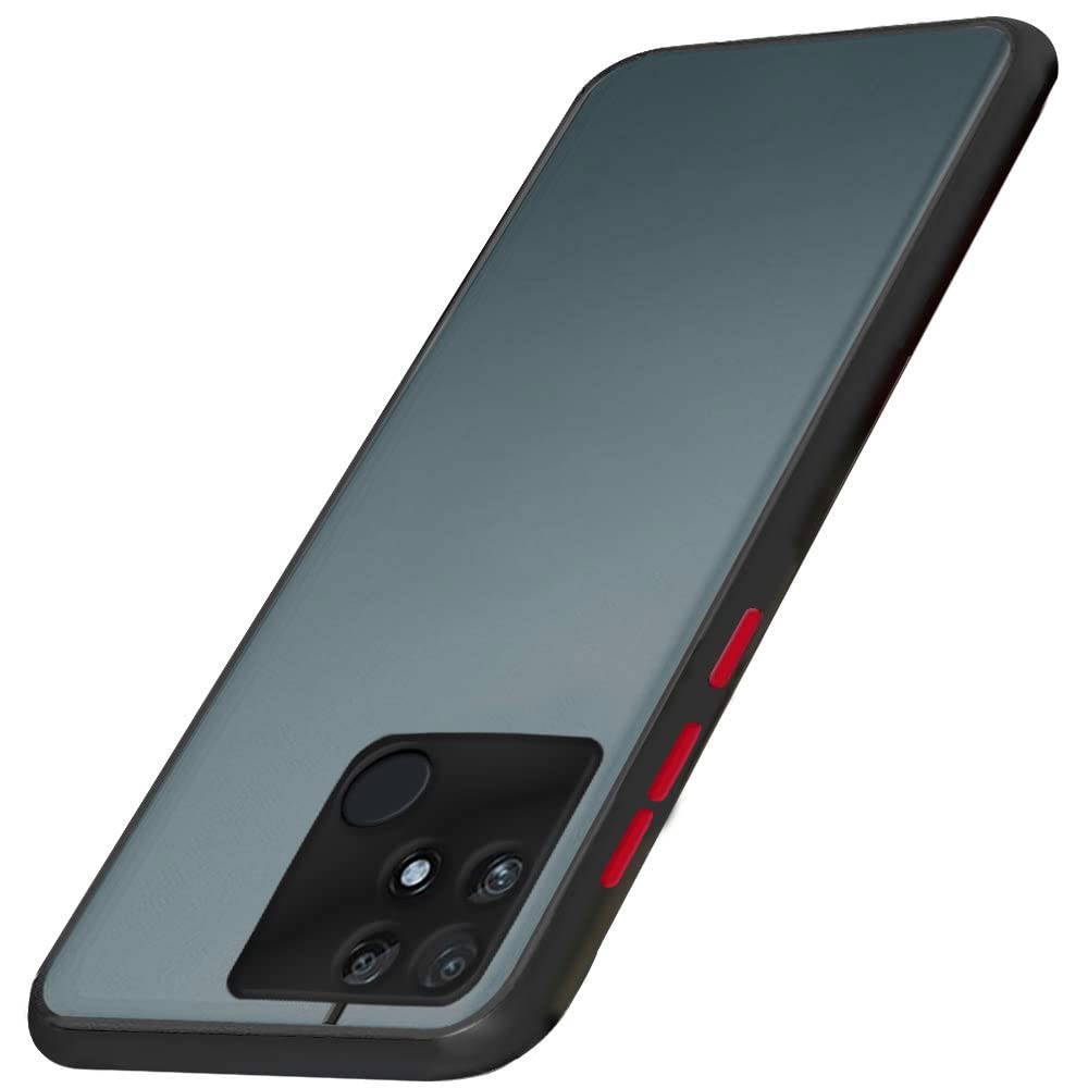 TheGiftKart Translucent Hybrid Back Case Cover for Redmi 10 / Redmi 10 Power | Smoked Matte Back | 360 Degree Protection | Protective Hard Back Case Cover for Redmi 10 / Redmi 10 Power (Black Bumper) (B09XDQ759N) Amazon Price History, Amazon Price Tracker