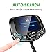 LDesign Bluetooth FM Transmitter for Car, Wireless Radio Adapter Hands-Free Color Display with Auto Search FM Blank Channel & QC3.0 Fast Charging Function, Support USB, TF Card