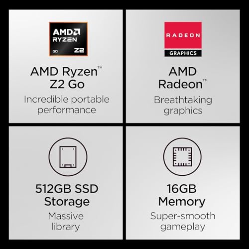 Image of Lenovo Legion Go S 8 inch Gaming Console (16GB /512GB) with AMD Ryzen Z2 Go & 120Hz Display + Legion Go 6-in-1 USB-C Hub Dock