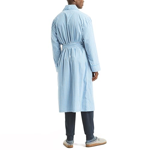 Nautica Mens Sustainably Crafted Plaid Robe2