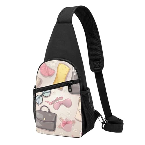 Sac de poitrine résistant pour ranger flacon de parfum et cosmétiques