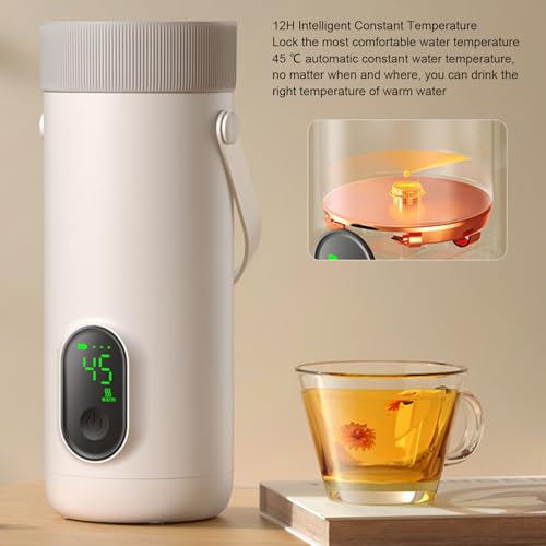Tetera Eléctrica de Viaje 350ml USB Recargable miniatura 2