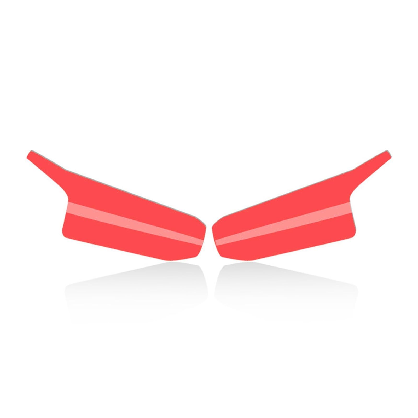 osłona reflektora motocykl Dla Honda CBR650R CBR 650 R 2019-2020 Osłona Reflektora Motocykla, Folia Ochronna Zmieniająca Kolor, Soczewka Reflektora metalowy retro grill(Red)