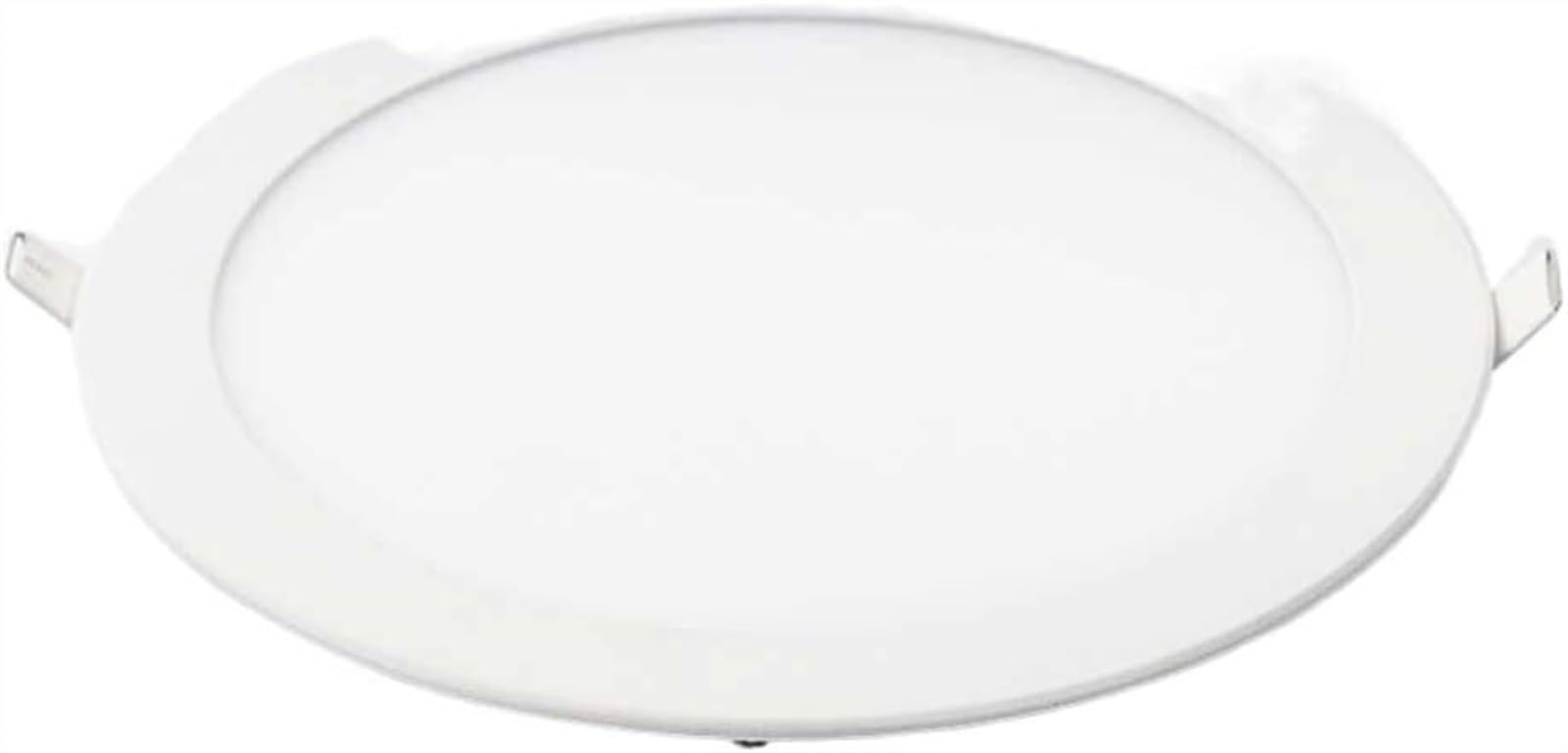 ININOSNP Sturdy LED Recessed Lights, Ultra-thin Downlight Round Panel Lights 3W/4W/6W/9W/12W/15W/18W/24W White Ceiling Flat Spotlights(Color:Neutral Light,Size:4W)