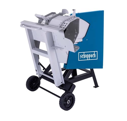 Scheppach Scie à bûches à bascule HS550 – 3000 W – 230 V – Lame de scie HW...