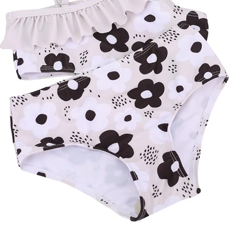 Image of LIZENS Two-Pieces Girls Swimsuit Watermelon Printed Bikini Sets Ruffle Girls Bathing Suit