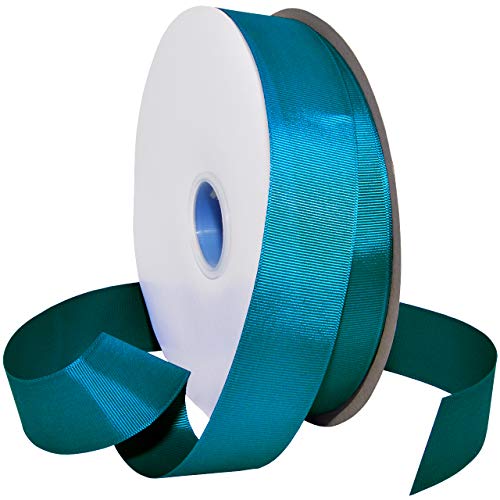 Ruban gros grain bleu vif Morex rigide pour nœuds parfaits