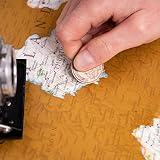 Maps International mapa Niemiec do zdrapywania z tulejką prezentową - idealny prezent na każdą podróż - szczegóły kartograficzne z granicami krajów i krajów - 59 x 42 cm