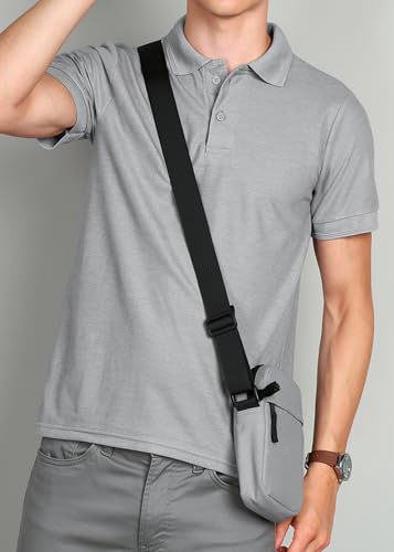 Image of INKKR Men's Combo Polo Neck Cotton Blend Solid T-Shirt (Pack of 2)