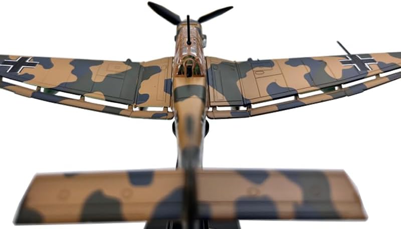 Miniatura 8 de 172 Escala German Junkers Stuka JU-87 Modelo de bombardero de buceo Modelo de avión fundido a troquel Colección de adornos de regalo