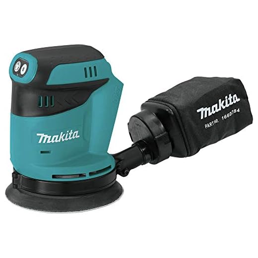 Makita XOB01Z 18V LXT Lithium-Ion Cordless 5"" Random Orbit Sander, Tool Only