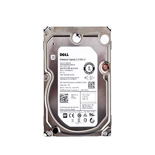 Dell PRNR6 Festplatte (6 TB, 12 GB/s, 7.200 U/min, SAS, 512e, 8,9 cm (3,5 Zoll)