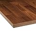 ARIEL 72 x 30 x 1 Hevea Spice Finished Solid Wood Table Top, Premium Desktop for Standing/Adjustable Desk/Office Tabletop/Gaming Desk/Kitchen Countertop
