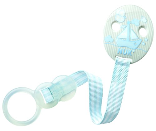 PRENDEDOR CHUPETAS BLUE DUO NUK