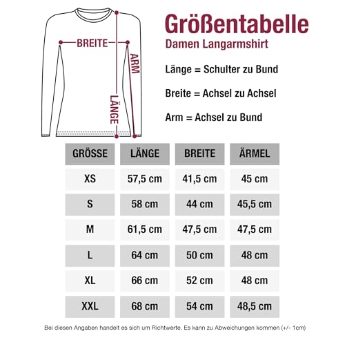 Foto von Langarmshirt Damen - Hobby Outfit - Mir reicht's ich GEH wandern - XS - Schwarz - Wanderer Tshirt Laufsport Berg Shirt wanderbekleidung Laufen Berge Langarm Wander joggen Hiking Shirts zum Running