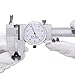 Clockwise Tools DDLR-0605 Pro Dial Caliper 0-6 Inch Double Shock Proof Stainless Steel Body SAE Measuring Tool