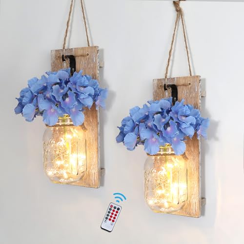 Besuerte Farmhouse Wall Decor Living Room, Rustic Wall Hanging Decor