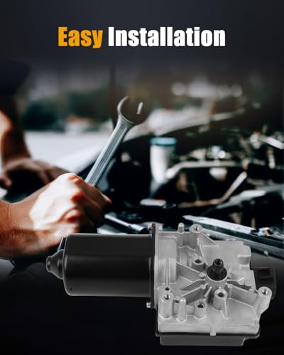 Image of ROADFAR Front Windshield Wiper Motor Compatible For Chevrolet For Venture | Fit For Oldsmobile For Silhouette 1997-2004|For Pontiac For Montana 1999-2005|OEM:12368685|5 Pins