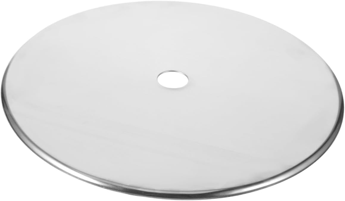 BESPORTBLE Stainless Steel Heat Diffuser Ring for Induction Stove x Compatible Stove Ring Cover Metal Heat Spreader Plate