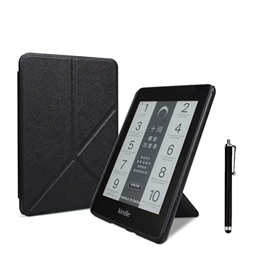 Capa Origami para Kindle Paperwhite (Modelo Nº M2L3EK), Serve apenas para Kindle Paperwhite de 6,8 polegadas (11ª Geração, Versão 2021), Caneta Touch Screen