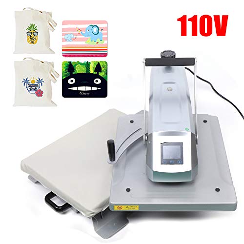 Prensa térmica 15 x 19 pulgadas 110V 1600W miniatura 2