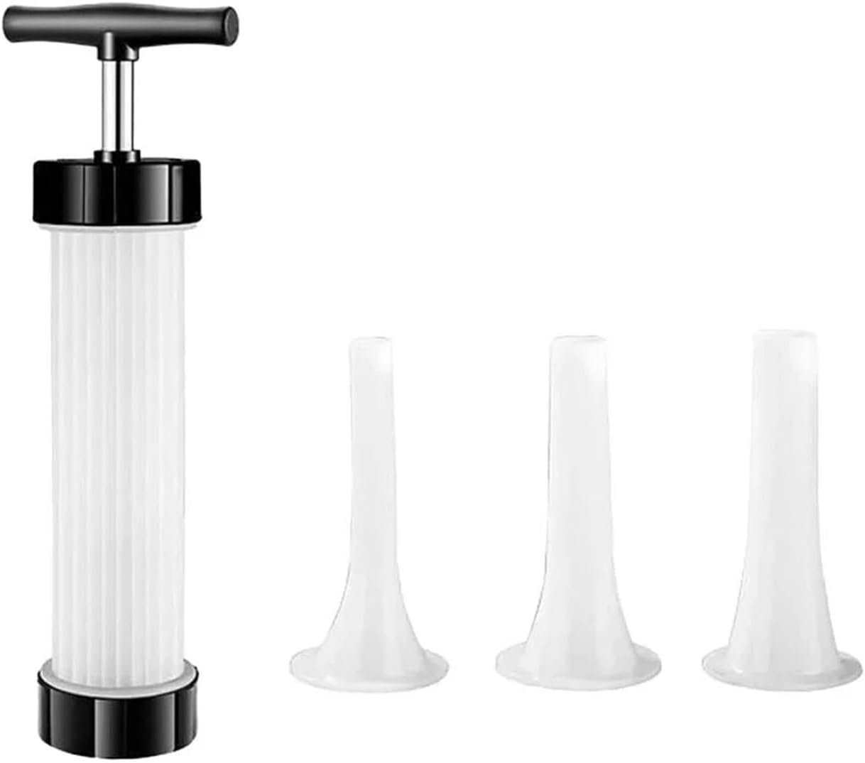 1set Sausage Filling Machine Set Meat Stuffer Filler Manual Tool Make Kitchen Cooking