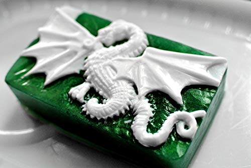 Dragon Silicone Mold Soap Wax Plaster Resin Clay Monster #TOP6