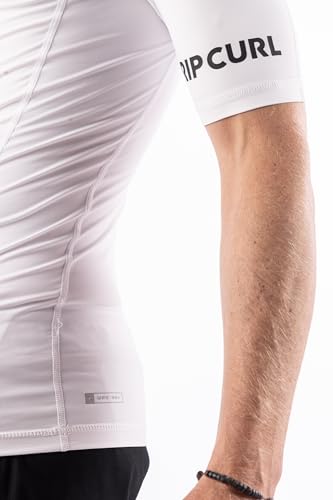 Rip Curl Men's Standard Short Sleeve Rashguard-UPF 50+ Sun Protection Surf Shirt, Tight Fit Rash Vest3