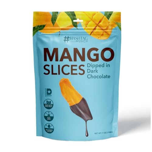 Life Plus Style Gourmet Hashtag Munch Mango Slices Dipped in