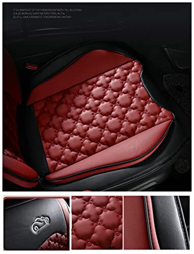 Housses de siège de voiture universelles pour Dacia Duster Sandero Dodge RAM rouge - 5