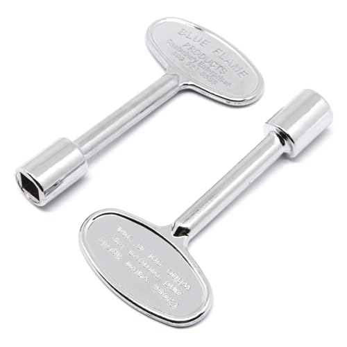 S SYDIEN 2 Pcs Universal Gas Valve Key Fits 1/4"