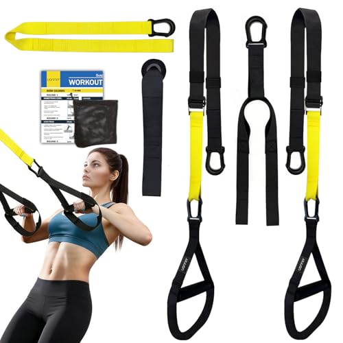 Home Resistance Training Kit, Resistance Trainer Exercise Straps with Handles