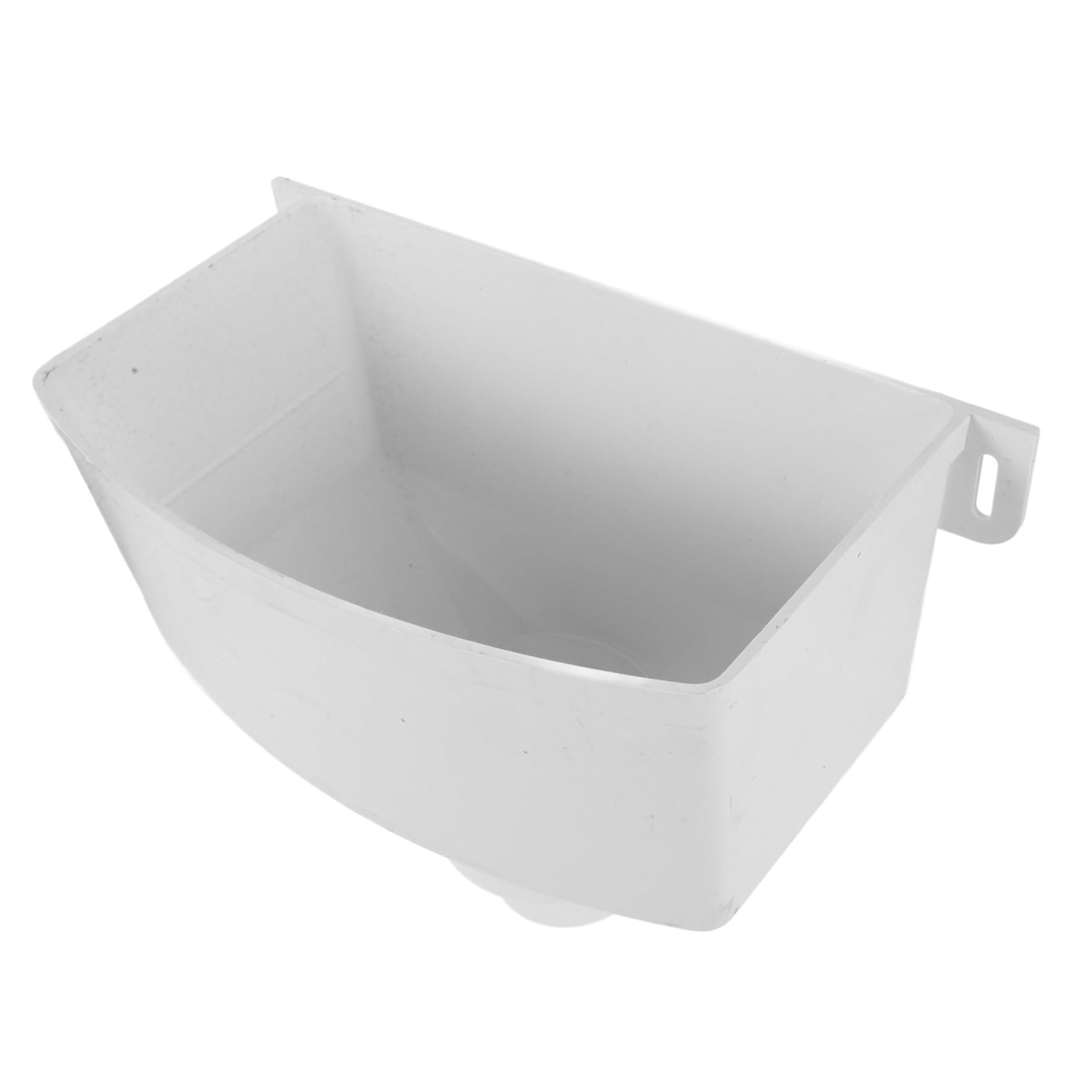Pvc Regenwasserrohrverbinder 75 110 für Fallrohr und Rinne Weiß