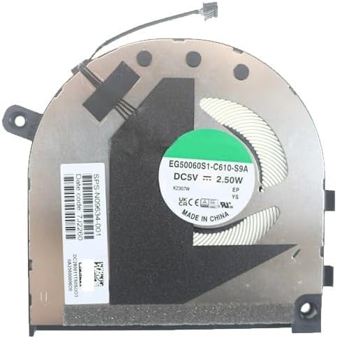 Compatible For EG50060S1-C610-S9A DC5V 2.50W 4Pin SPS-N09634-001 CPU Cooling Fan